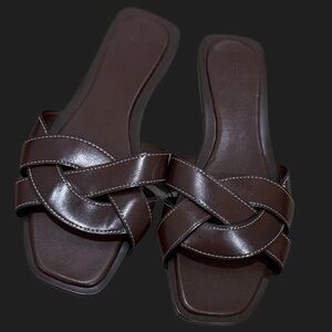 Elegant Brown Women's Sandals